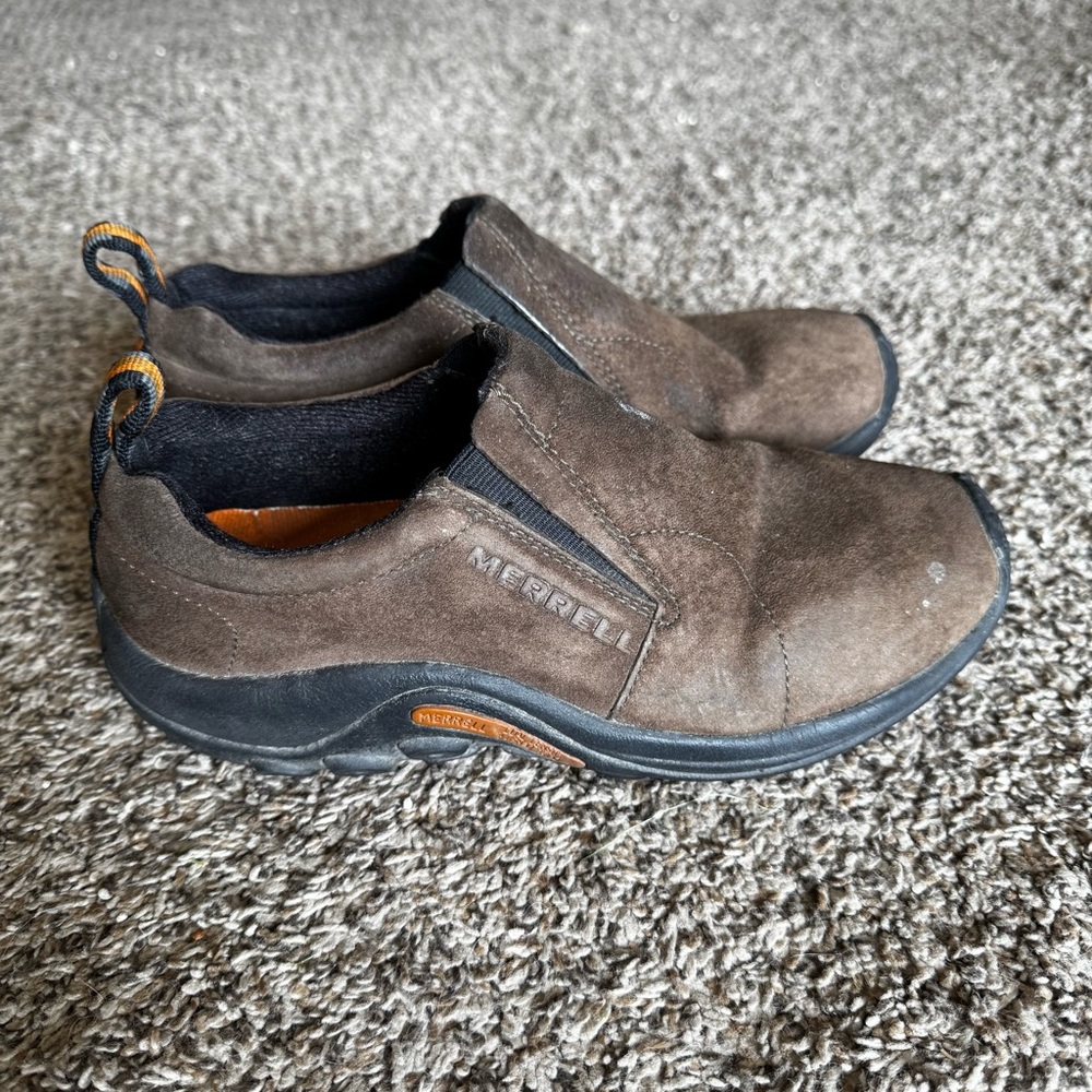Merrell Women’s 7‎ Jungle Moc Gunsmoke Slip On Performance Footwear Outdoors